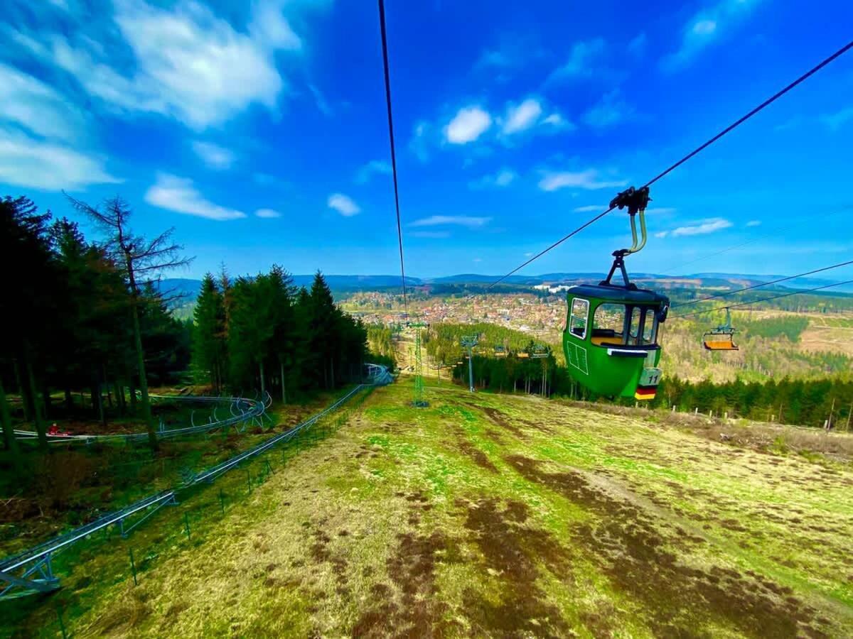 Relaxapartments Abendsonne Im Herzen Des Harzes - Ein El Dorado Fuer Wanderer, Biker Und Ruhesuchende - Mit Sonnigem Balkon Und Platz Fuer Bis Zu 3 Personen Goslar Dış mekan fotoğraf